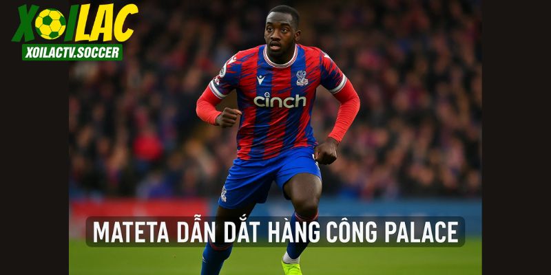 Jean-Philippe Mateta, niềm hy vọng của Palace trong trận Crystal Palace vs Liverpool.